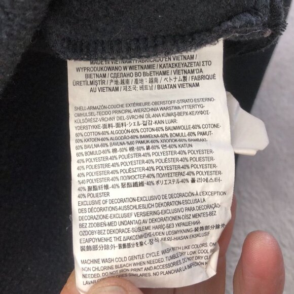 Vans Mens Sweatshirt Small Crewneck Long Sleeve Black Graphic Top Pullover Y2K - Picture 11 of 15